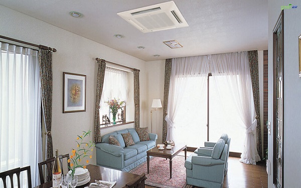 Điều hòa âm trần đem lại tính thẩm mỹ cao cho công trình của bạn