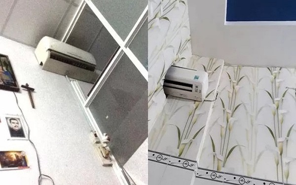 Lắp 1 điều hòa cho 2 phòng làm mất tính thẩm mỹ của không gian