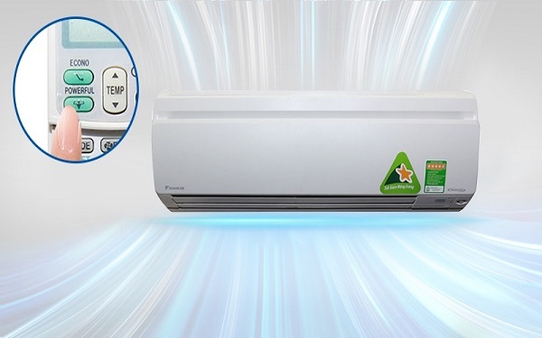 Máy lạnh Daikin Inverter FTKS35GVMV/RKS35GVMV được tích hợp chế độ Econo thông minh