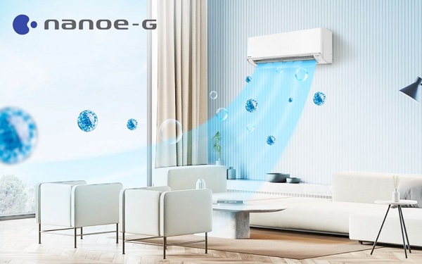 Chế độ khử mùi Nanoe G trên máy lạnh Panasonic
